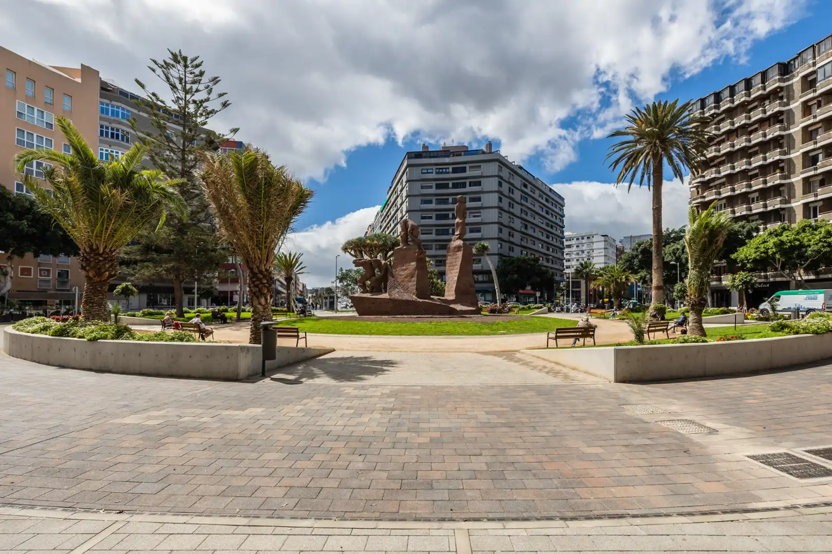Vista exterior de Piso en venta en Las Palmas de Gran Canaria con Balcón
