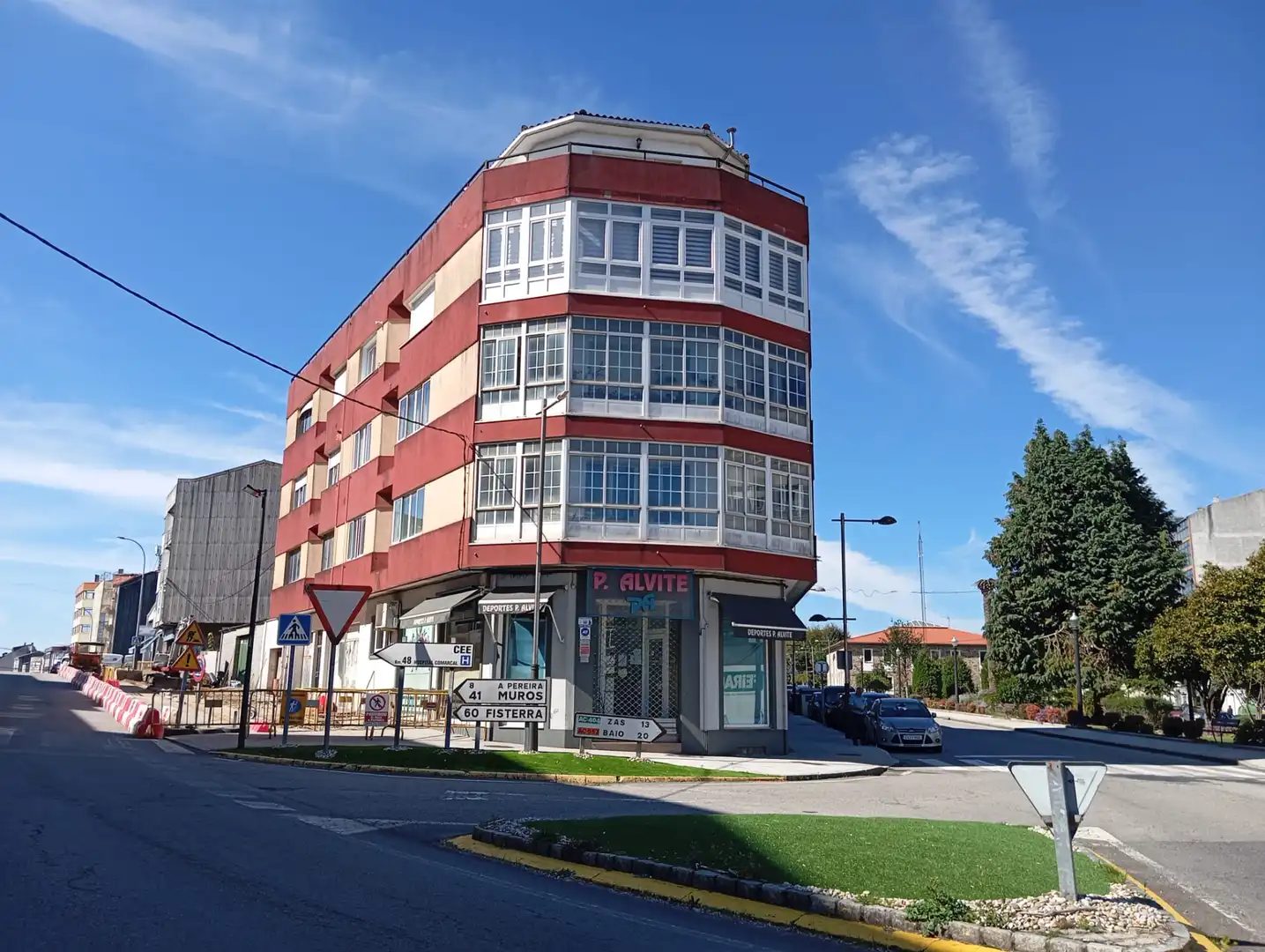 Vista exterior de Pis en venda en Santa Comba