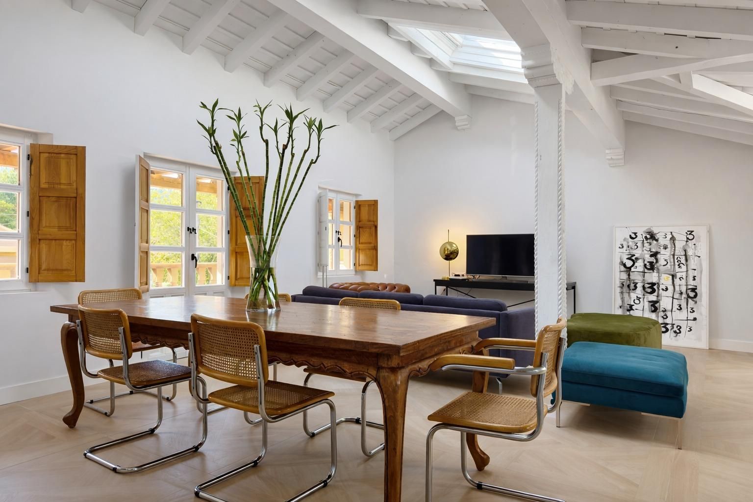 Esszimmer von Maisonette zum Verkauf in Alfoz de Lloredo mit Heizung, Privatgarten und Balkon