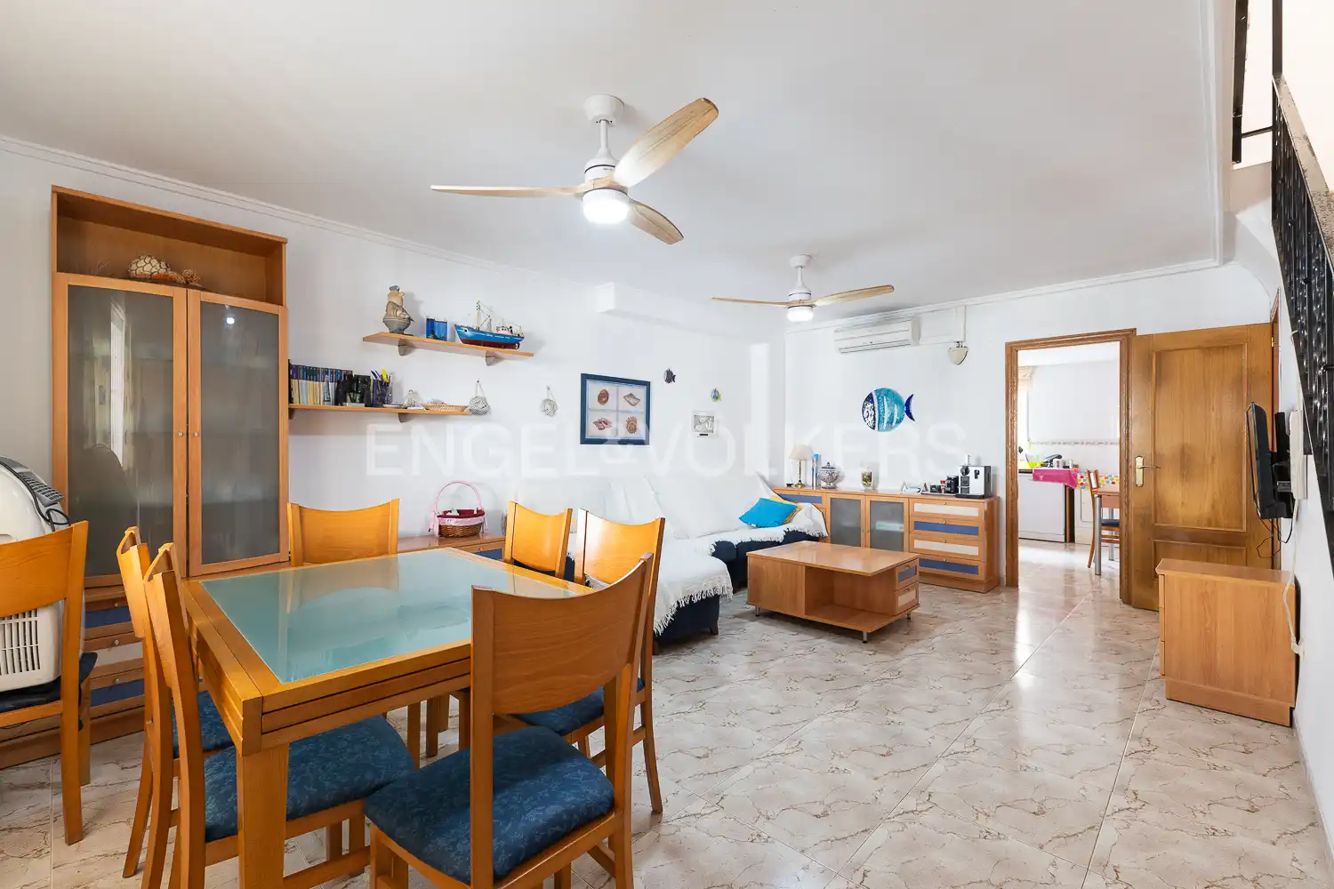 Dining room of Houses for sale in Sueca  with Air Conditioner, Heating and Private garden