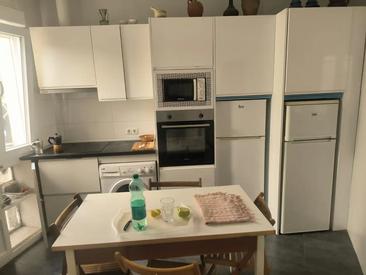Cuina de Pis de lloguer en Madrid amb Aire condicionat, Calefacció i Parquet