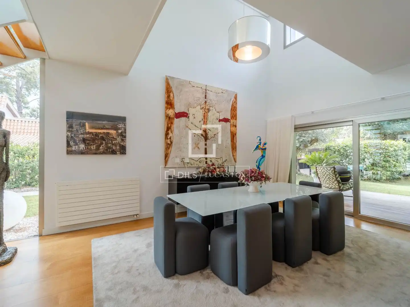 Comedor de Casa o chalet en venta en Godella con Aire acondicionado, Calefacción y Jardín privado