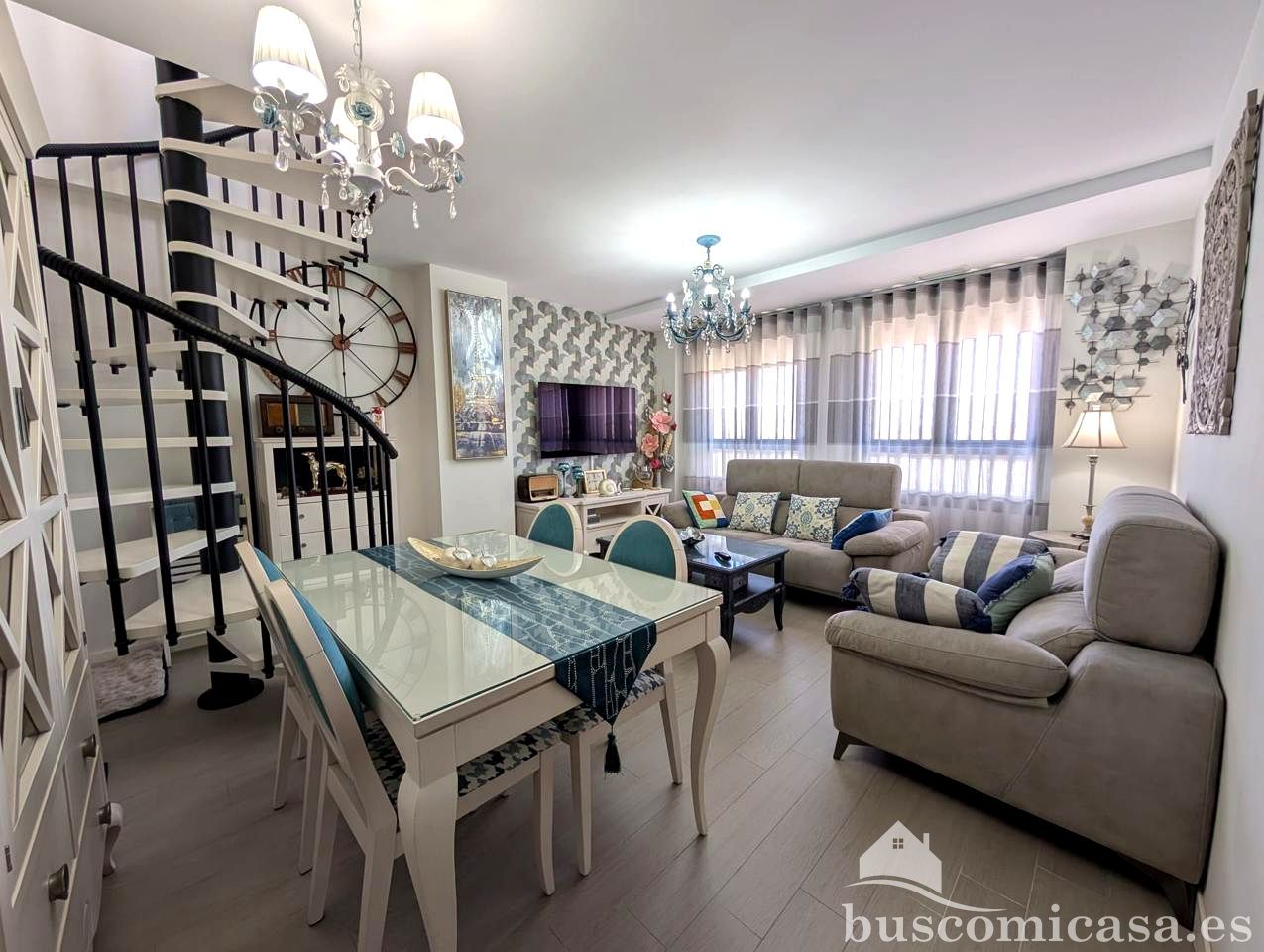 Living room of Attic for sale in Linares  with Air Conditioner, Terrace and Community pool