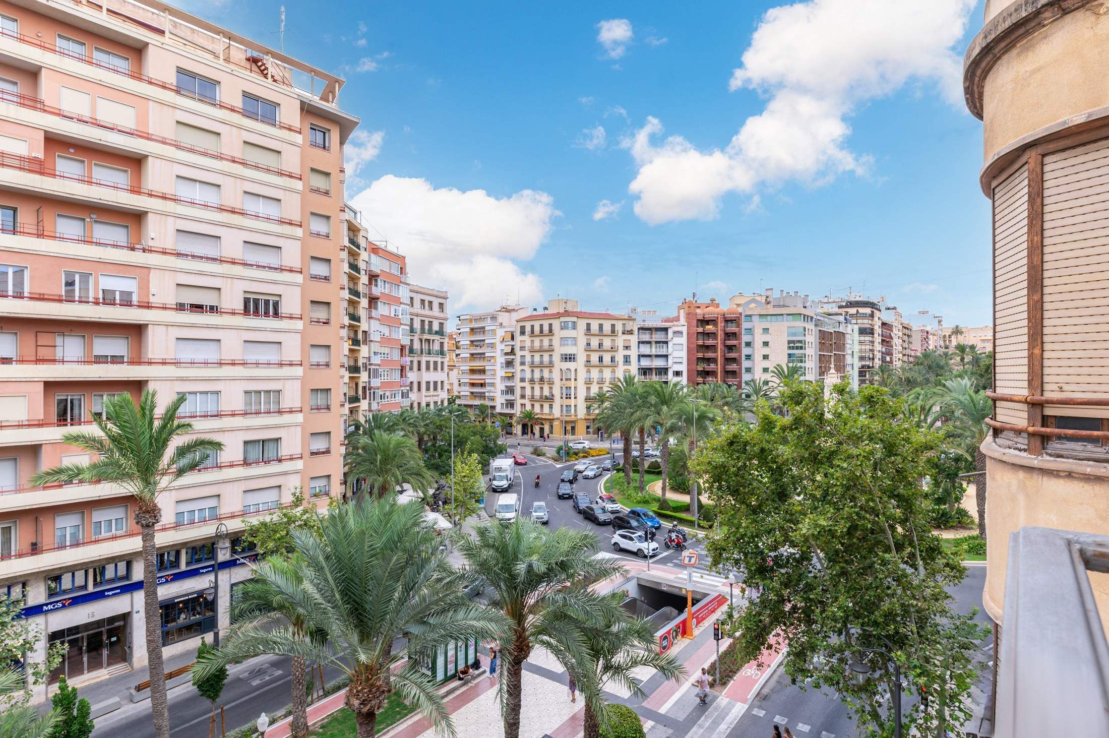 Exterior view of Flat for sale in Alicante / Alacant  with Air Conditioner, Terrace and Balcony