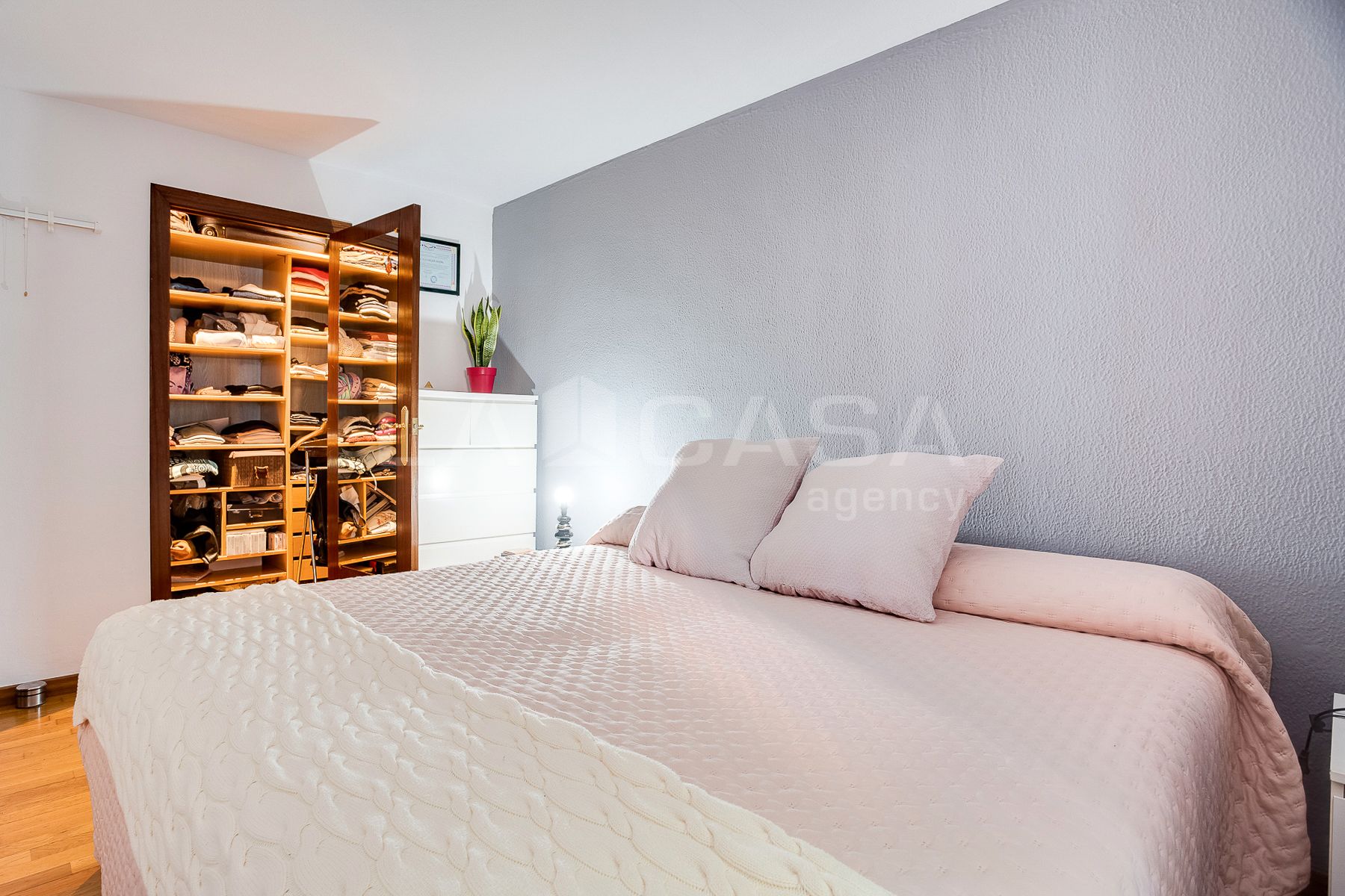 Bedroom of Flat for sale in  Barcelona Capital  with Heating and Balcony