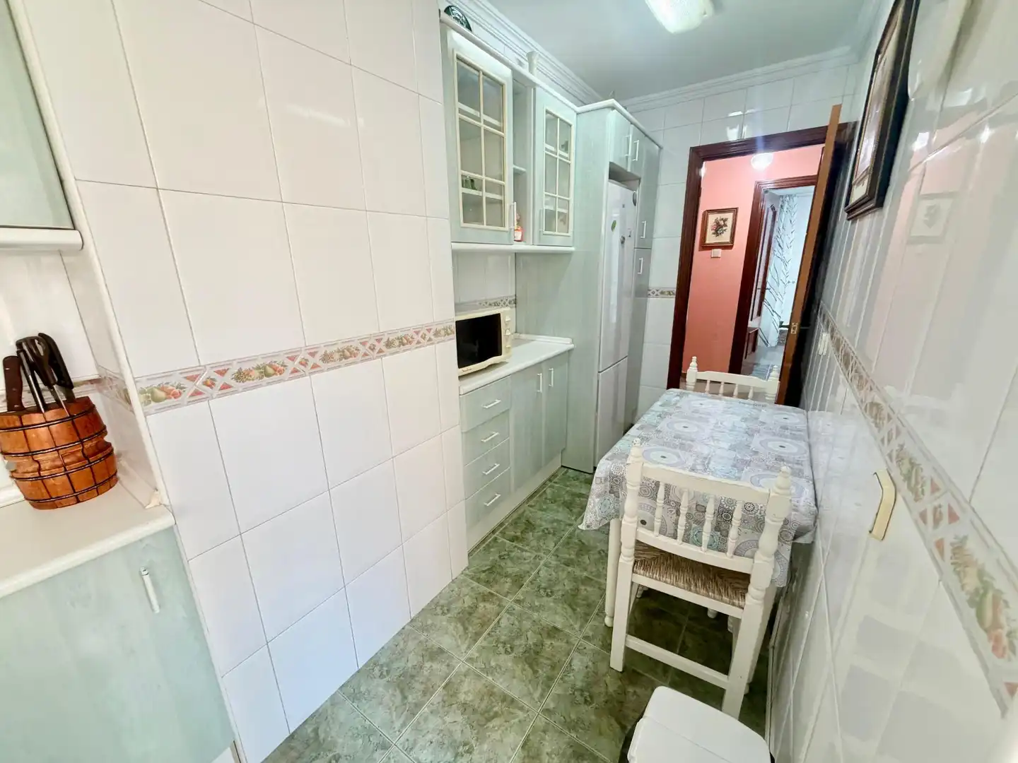 Küche von Wohnung zur Miete in Málaga mit Klimaanlage, Heizung und Terrasse