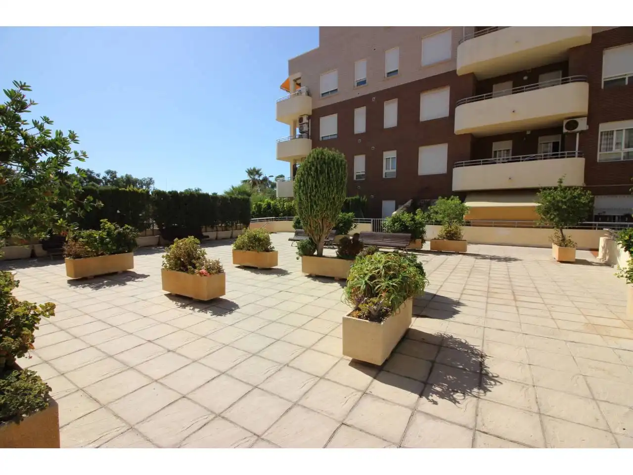 Terrace of Flat for sale in Roquetas de Mar  with Air Conditioner, Terrace and Furnished