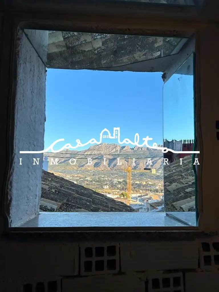 Vista exterior de Casa adosada de alquiler en Altea con Aire acondicionado