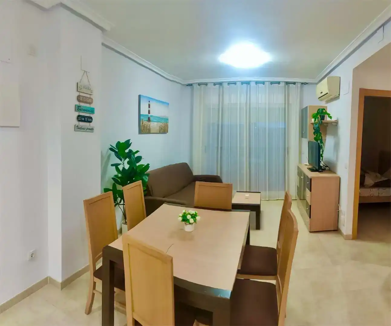 Sala d'estar de Apartament de lloguer en Marina d'Or