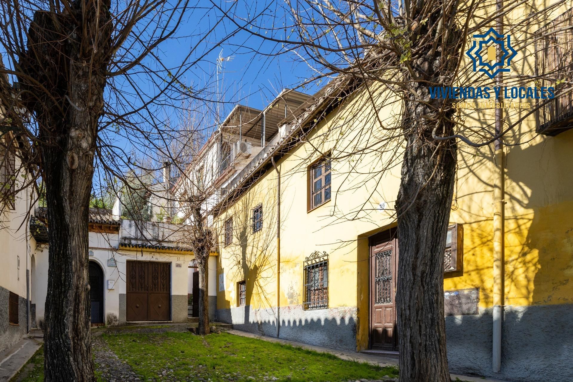 Exterior view of Single-family semi-detached for sale in  Granada Capital  with Private garden and Terrace