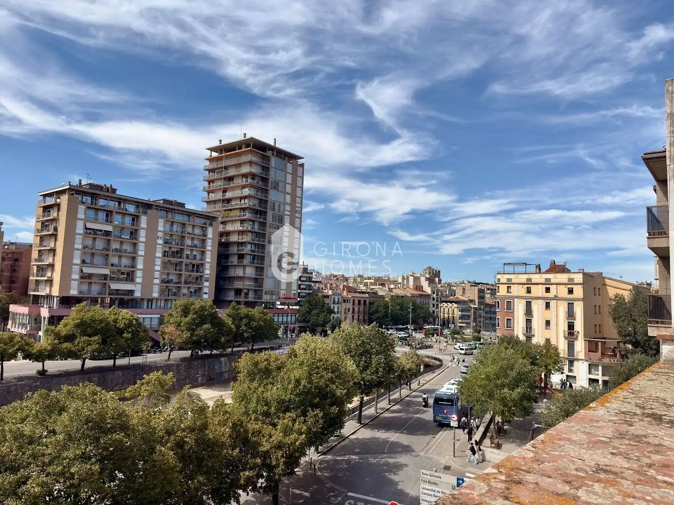 Vista exterior de Piso en venta en Girona con Terraza y Trastero