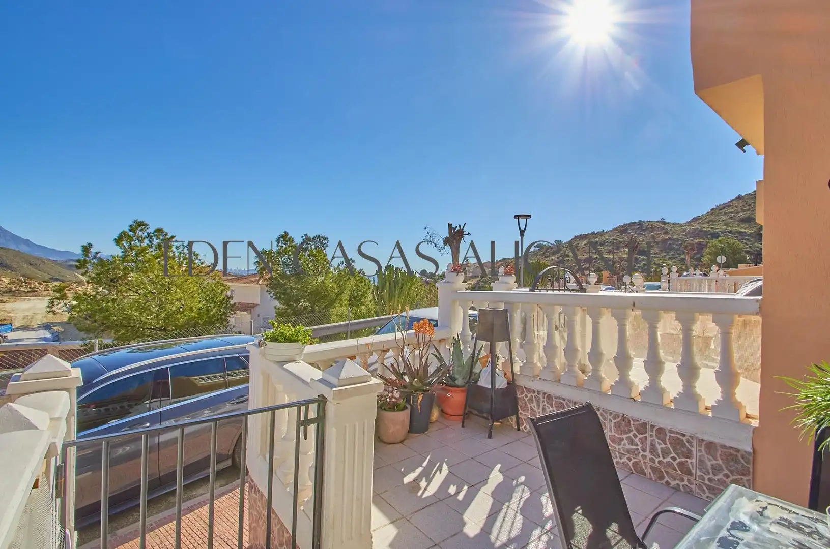 Terraza de Casa adosada en venta en El Campello con Aire acondicionado, Jardín privado y Terraza