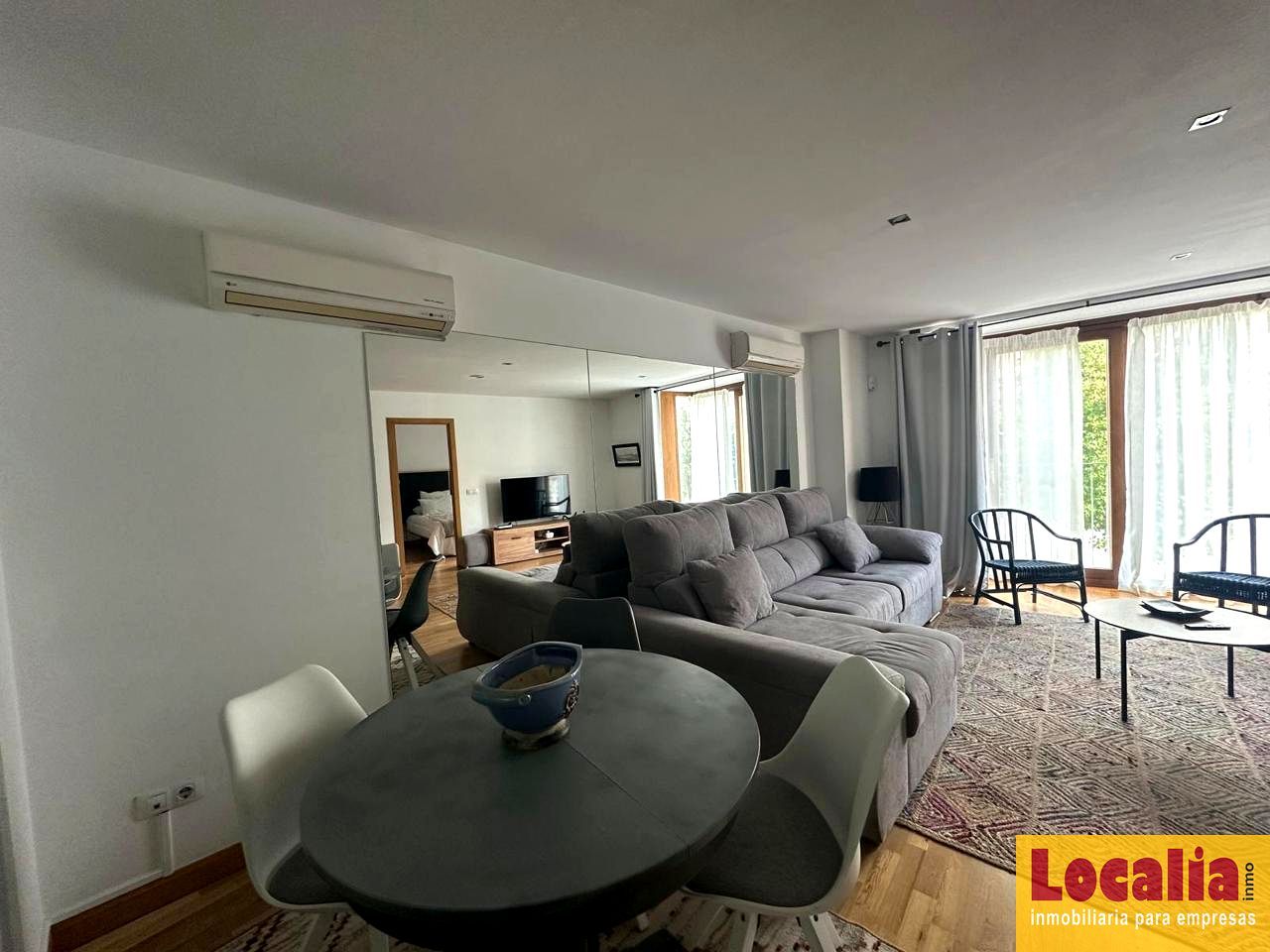 Living room of Flat to rent in Torrelavega   with Air Conditioner, Heating and Furnished
