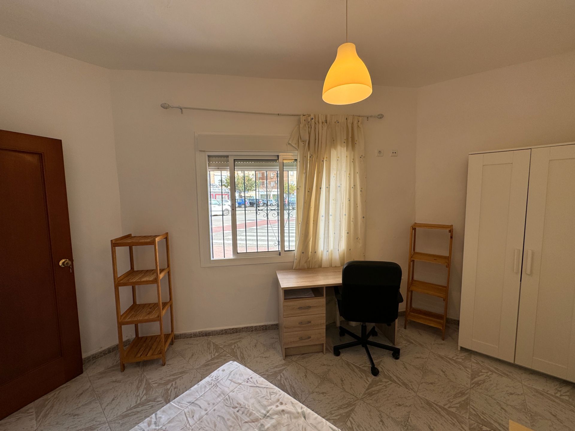Bedroom of Flat to share in Málaga Capital  with Furnished and Alarm