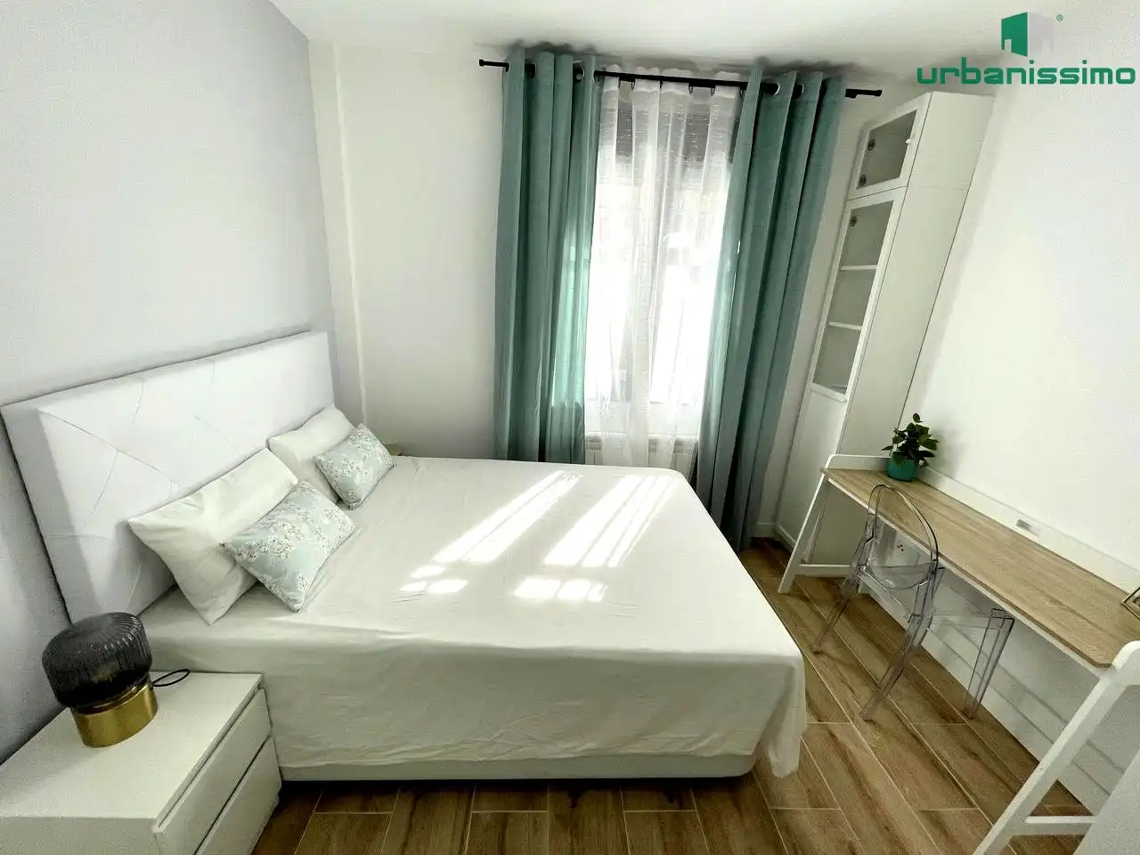 Habitación de Apartamento de alquiler en Madrid con Aire acondicionado, Calefacción y Terraza