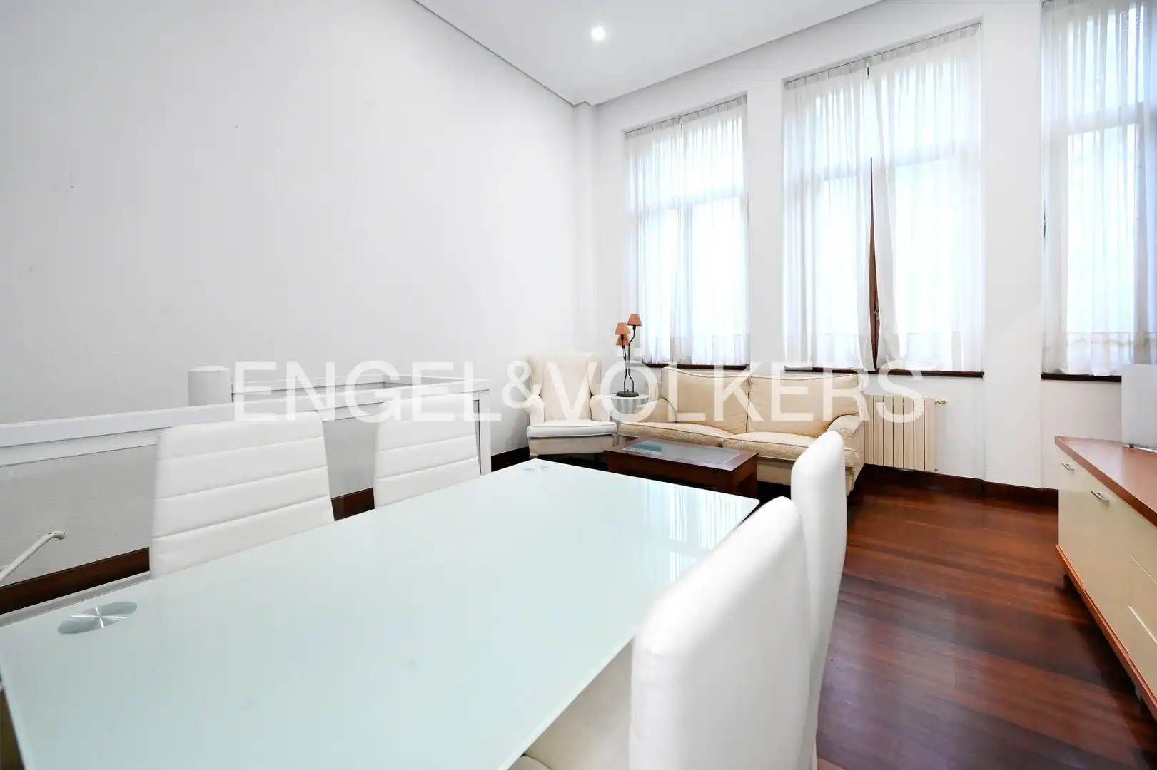Esszimmer von Maisonette zur Miete in Santander mit Heizung, Privatgarten und Parkett