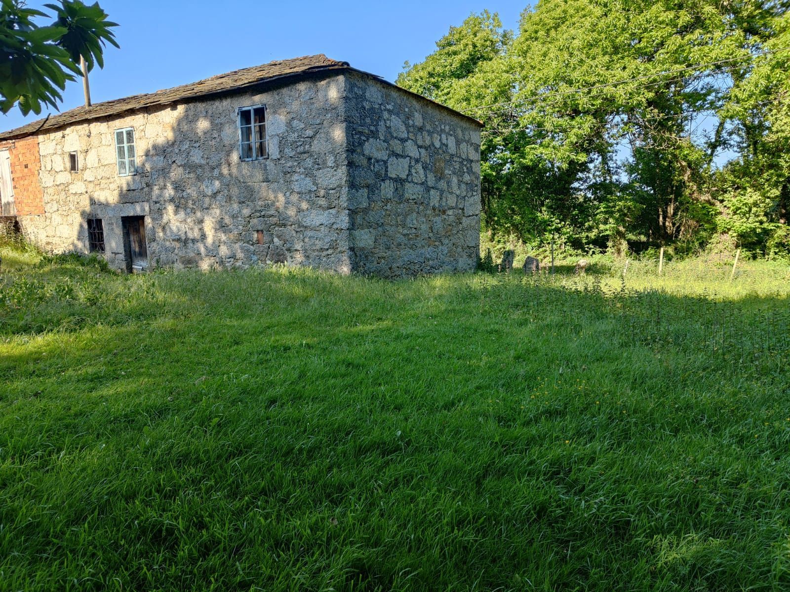Vista exterior de Casa o xalet en venda en Lugo Capital