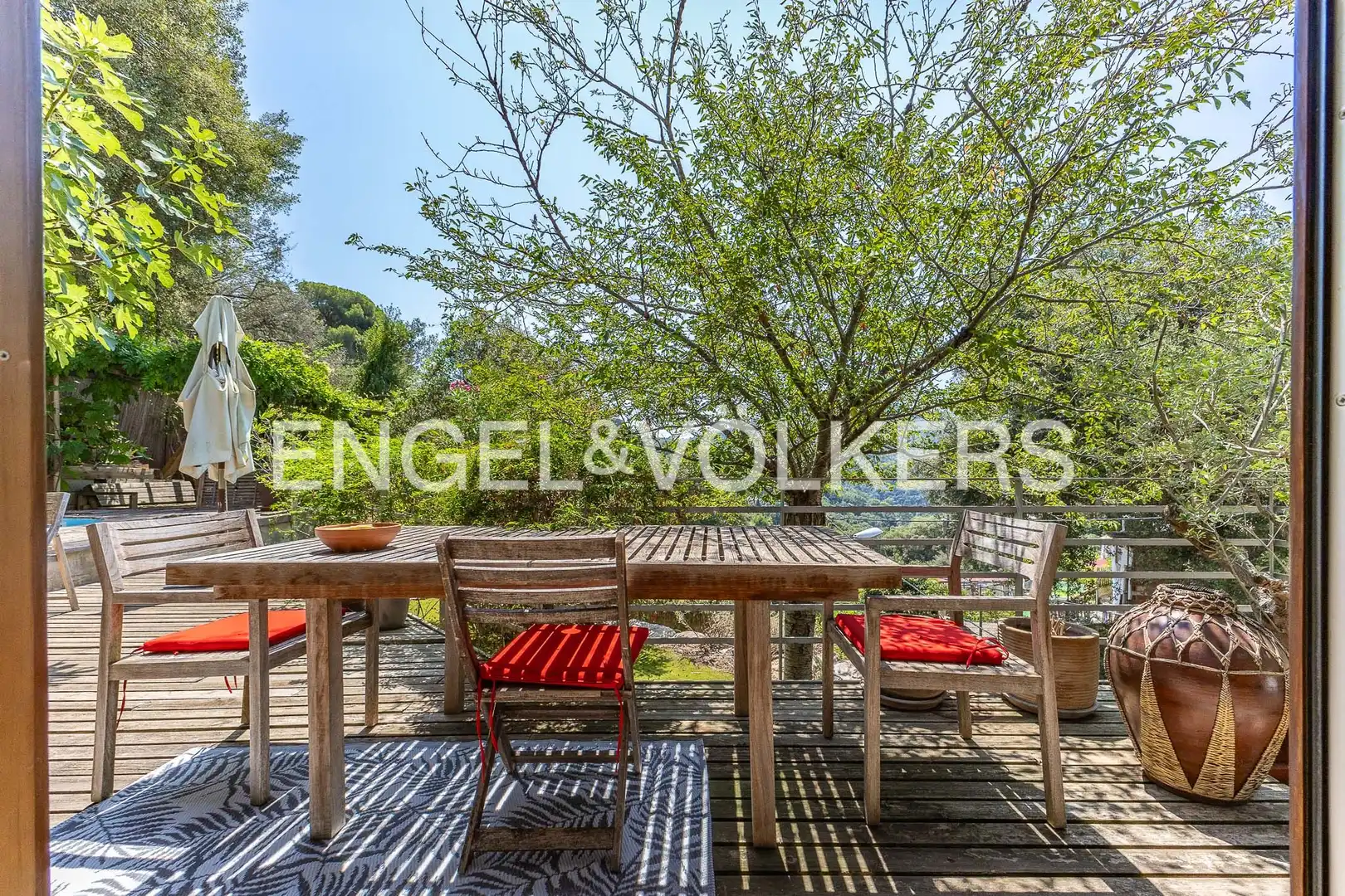 Terraza de Casa o chalet en venta en Barcelona con Calefacción, Jardín privado y Parquet