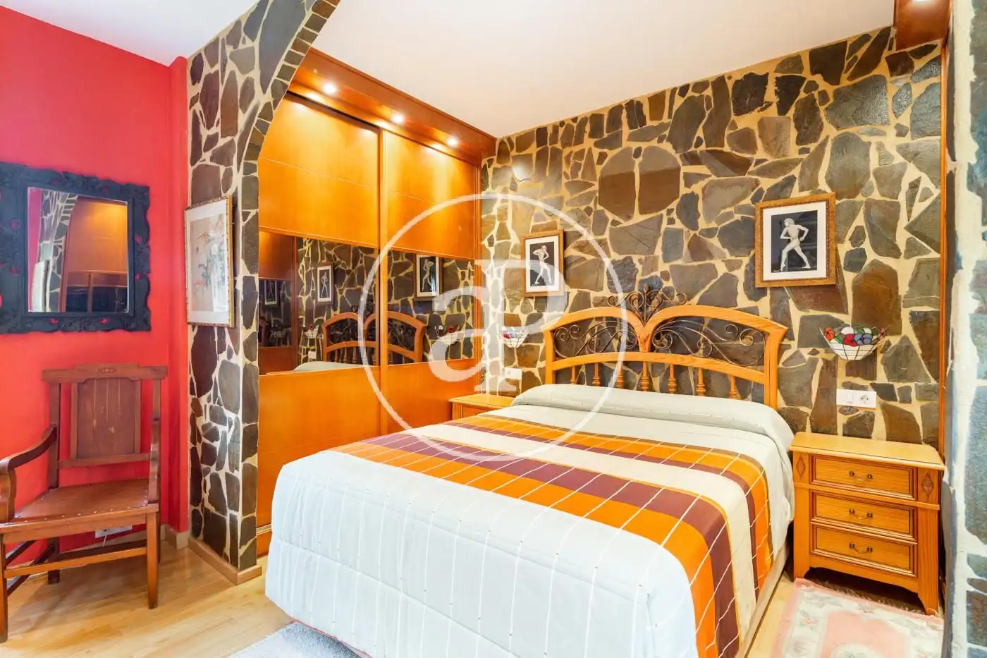 Bedroom of Houses for sale in Cullera  with Air Conditioner, Heating and Private garden