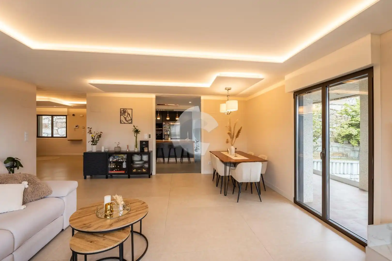 Sala de estar de Casa o chalet en venta en Barbadás con Calefacción, Jardín privado y Balcón