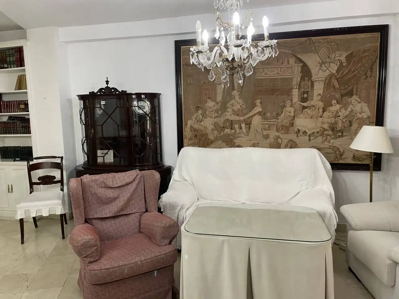 Sala de estar de Piso en venta en Badajoz con Aire acondicionado, Terraza y Trastero