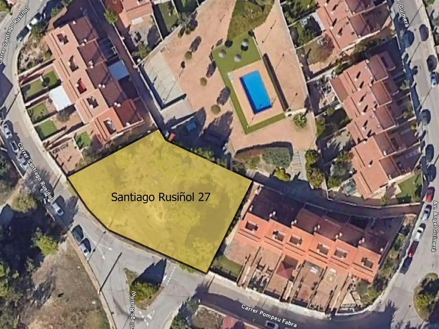 Wohnbaugrundstück zum Verkauf in Santiago Rusiñol 27