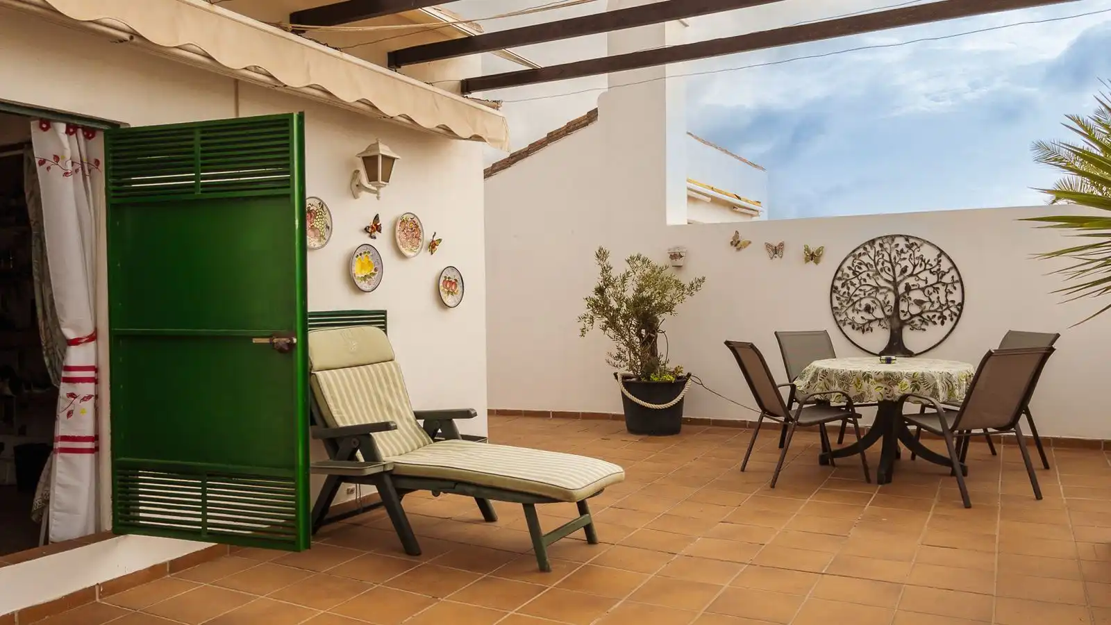 Terraza de Ático en venta en Estepona con Aire acondicionado, Terraza y Amueblado
