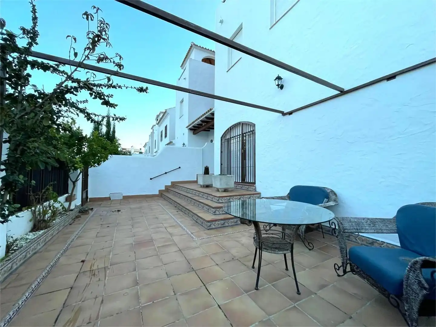 Jardín de Casa o chalet de alquiler en El Portil con Piscina comunitaria