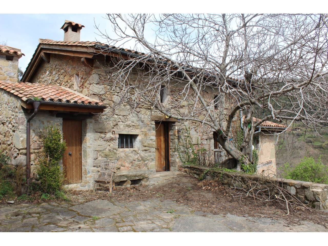 Exterior view of Country house for sale in Riudaura
