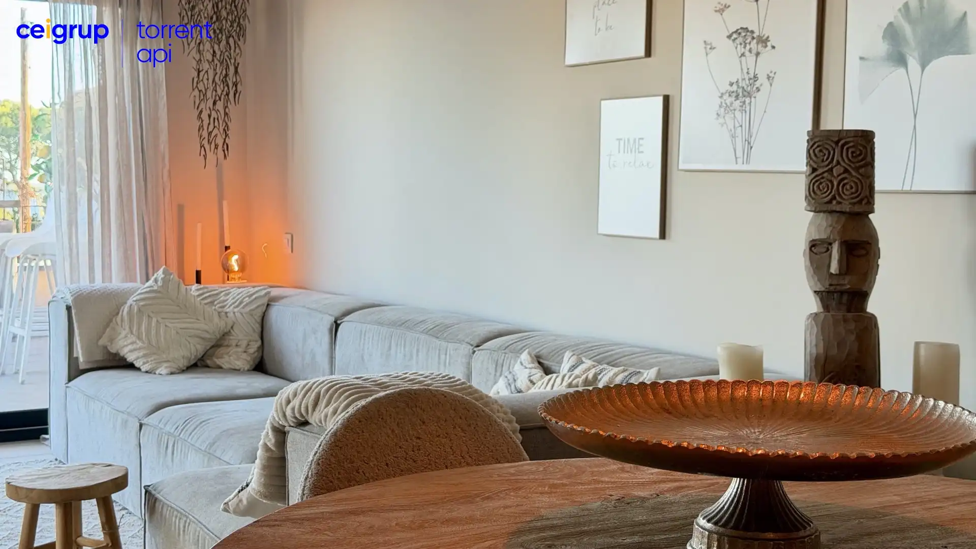 Living room of Ground floor for sale in Sa Riera - Sa Fontansa