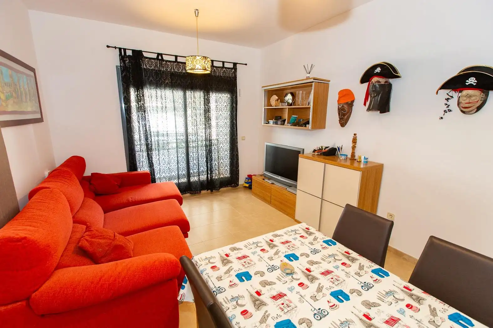 Wohnzimmer von Erdgeschoss zum Verkauf in Alcanar mit Terrasse