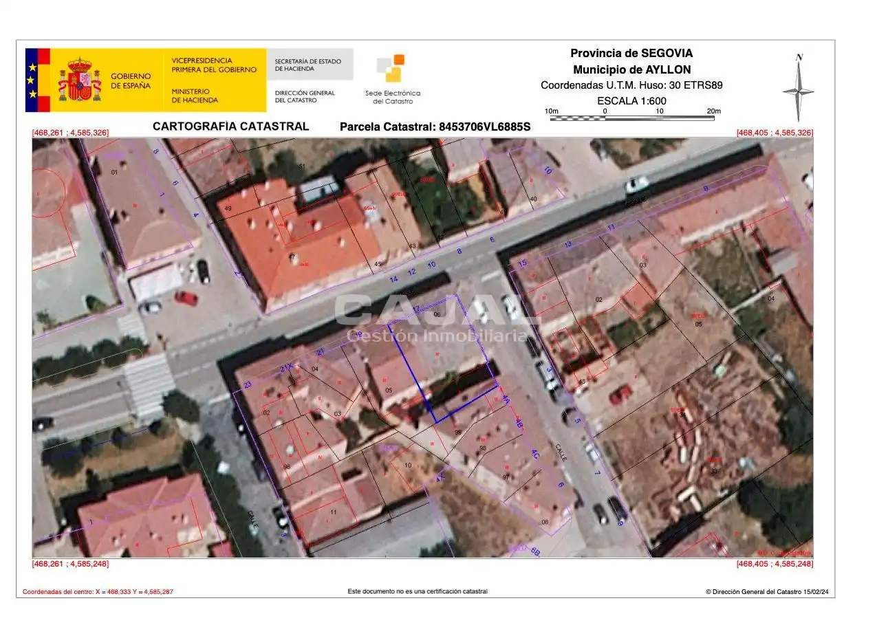 Exterior view of Houses for sale in Ayllón