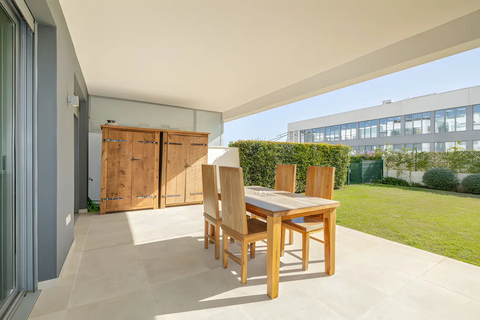 Terrassa de Apartament en venda en Estepona amb Aire condicionat, Jardí privat i Terrassa