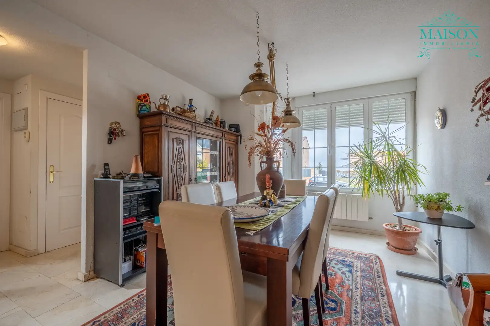 Comedor de Casa o chalet en venta en El Casar con Calefacción y Jardín privado