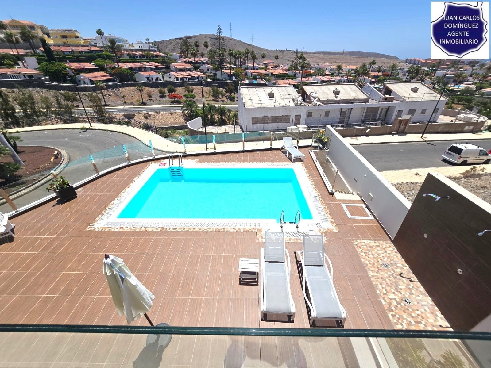 Swimming pool of Apartment to rent in Mogán  with Air Conditioner, Terrace and Furnished