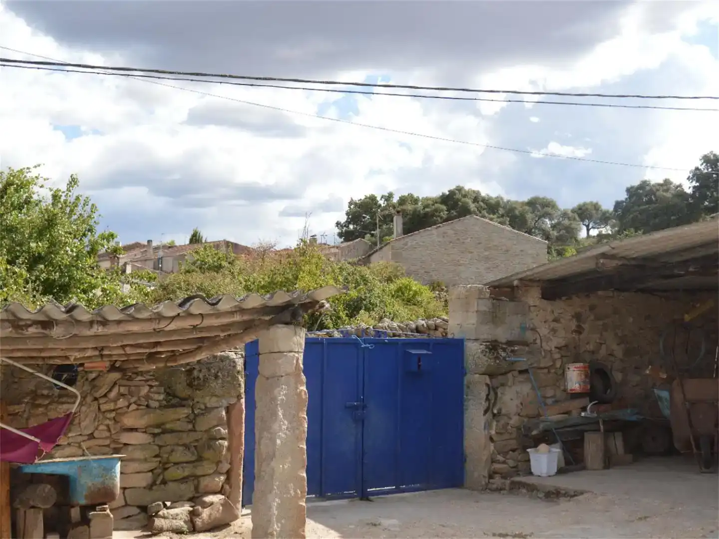 Vista exterior de Casa adosada en venda en Fuentes de Oñoro
