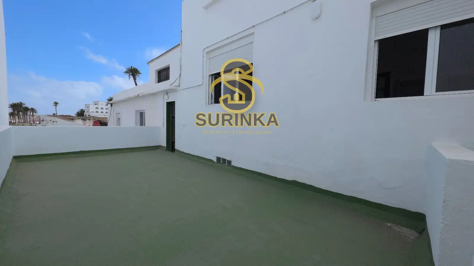 Vista exterior de Casa adosada en venta en Telde