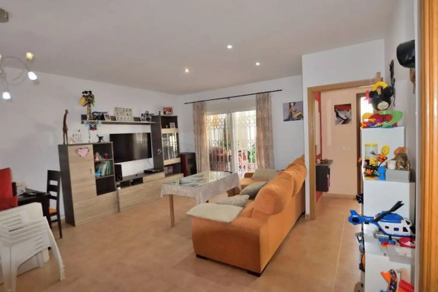 Living room of Detached homes for sale in Benaoján  with Air Conditioner, Private garden and Terrace