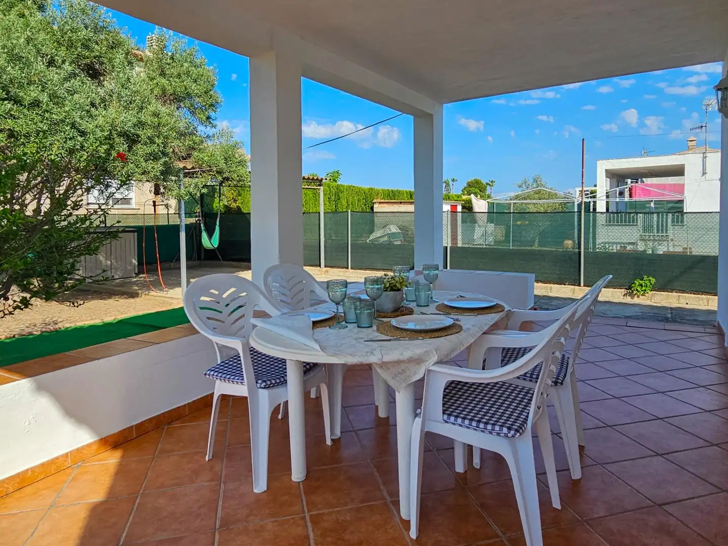 Terrassa de Casa o xalet en venda en Oliva amb Aire condicionat, Calefacció i Jardí privat
