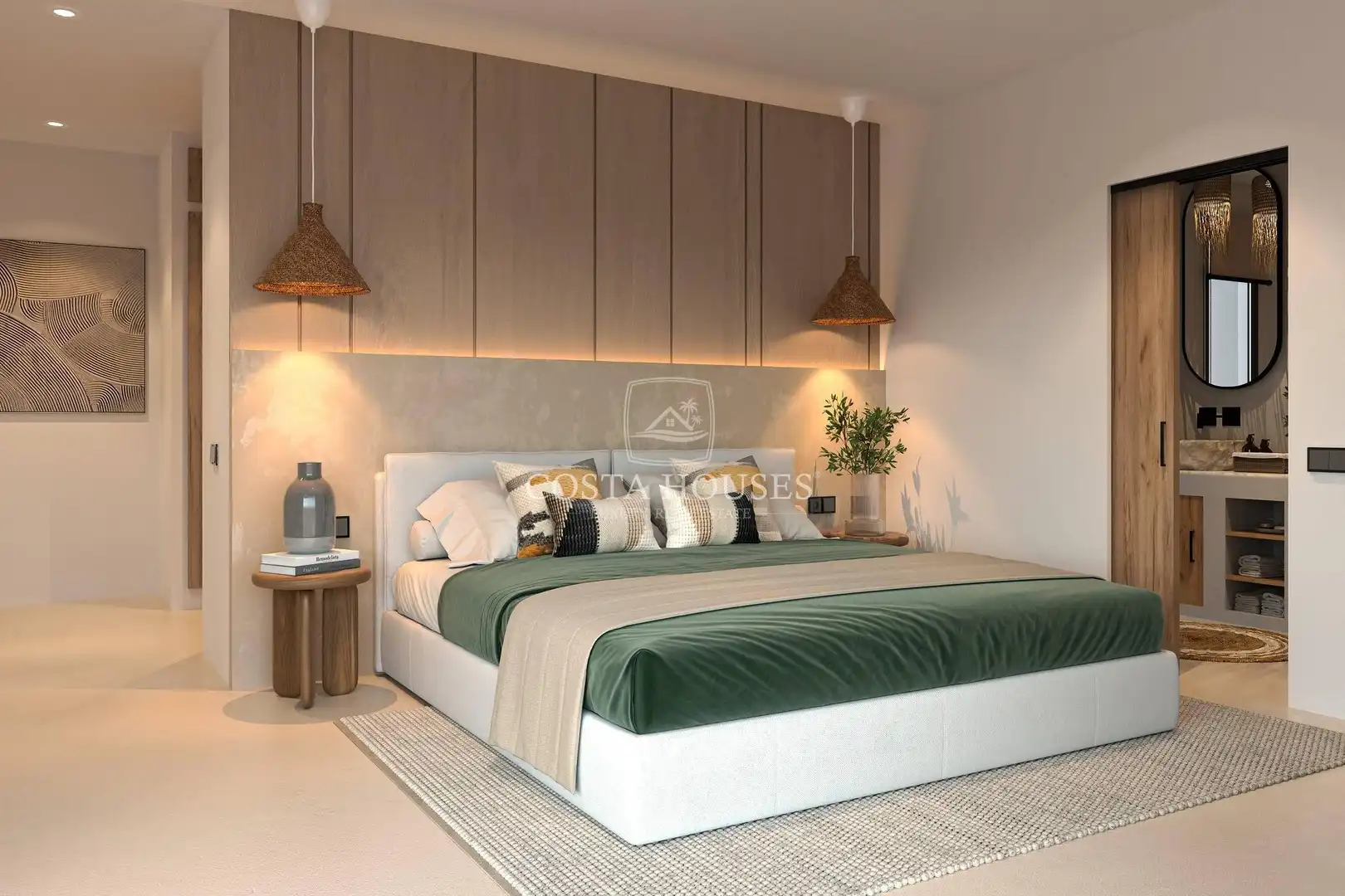 Habitación de Casa o chalet en venta en Jávea / Xàbia con Aire acondicionado, Jardín privado y Terraza