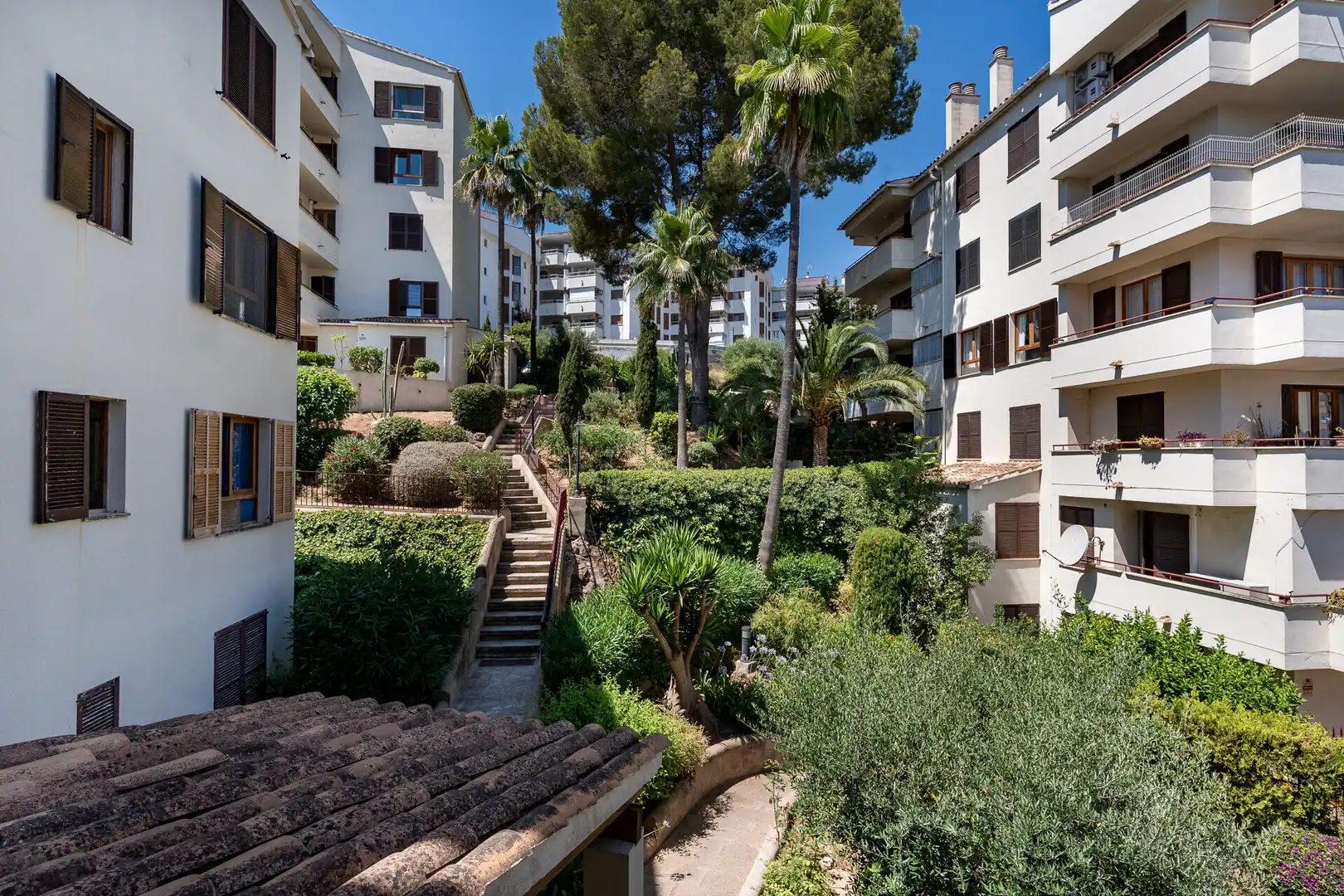 Vista exterior de Apartamento en venta en  Palma de Mallorca con Calefacción y Terraza