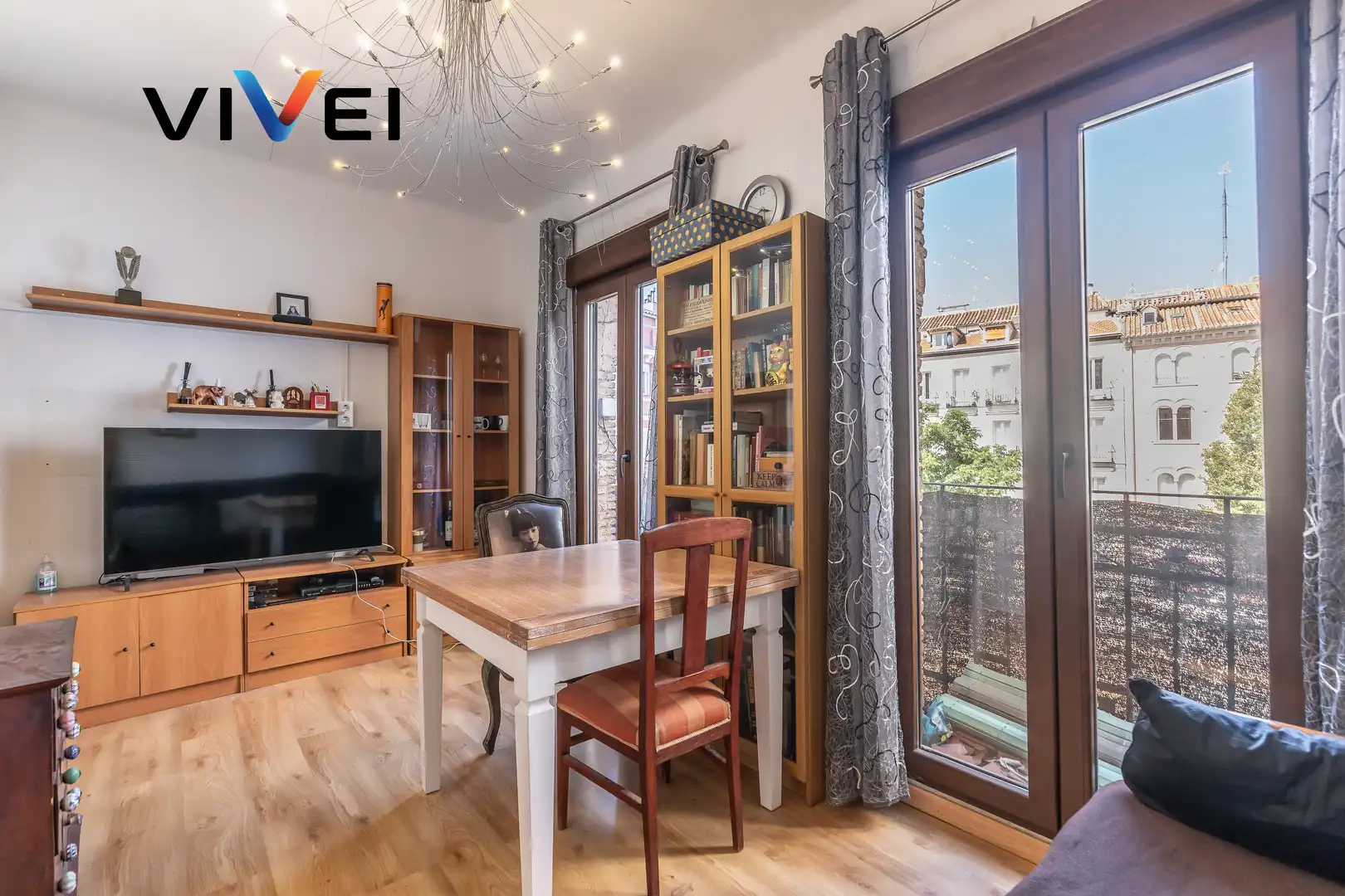 Sala de estar de Piso en venta en Madrid con Calefacción y Balcón