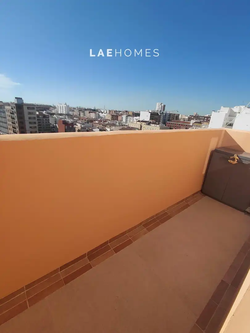 Terrassa de Àtic de lloguer en Castellón de la Plana / Castelló de la Plana amb Aire condicionat, Calefacció i Terrassa