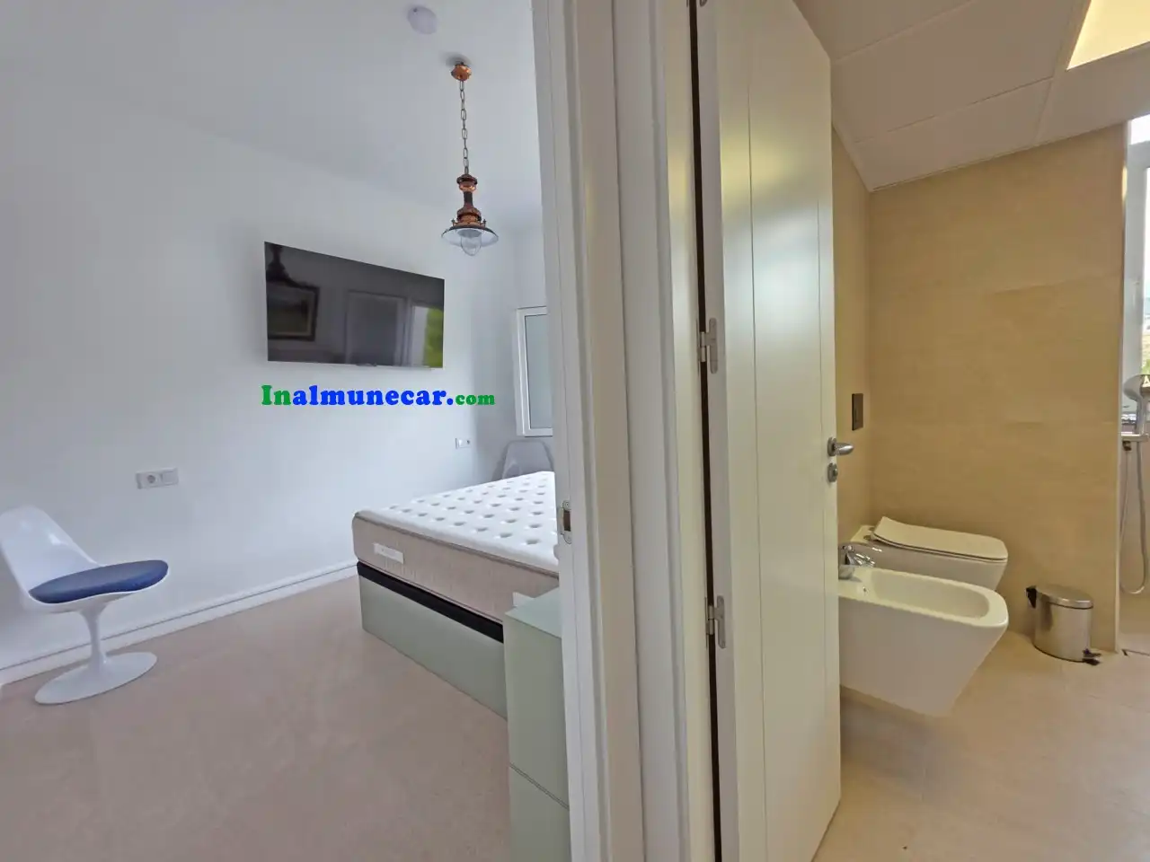 Bedroom of Flat for sale in Almuñécar  with Terrace and Furnished