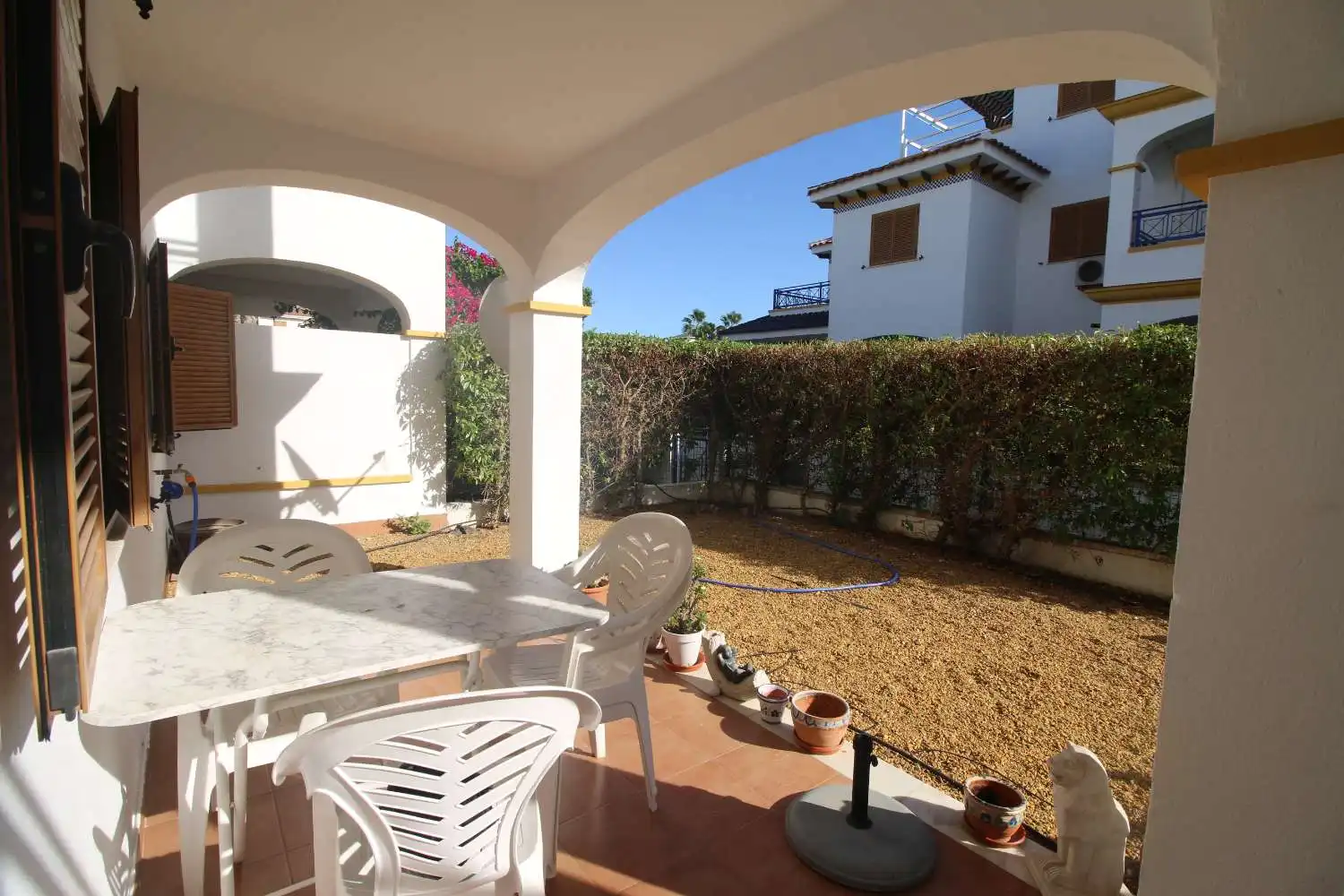 Garten von Wohnungen zur Miete in Vera mit Klimaanlage, Heizung und Terrasse