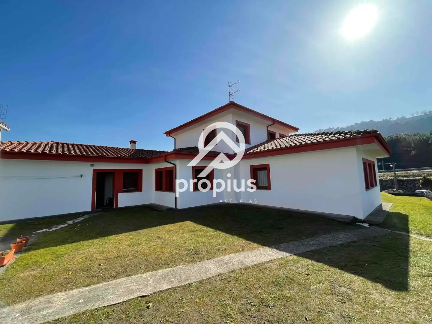 Exterior view of Houses for sale in Llanes  with Heating, Private garden and Terrace