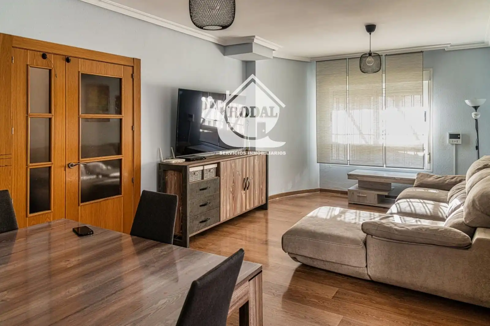 Sala de estar de Dúplex en venta en Huércal de Almería con Aire acondicionado, Calefacción y Jardín privado