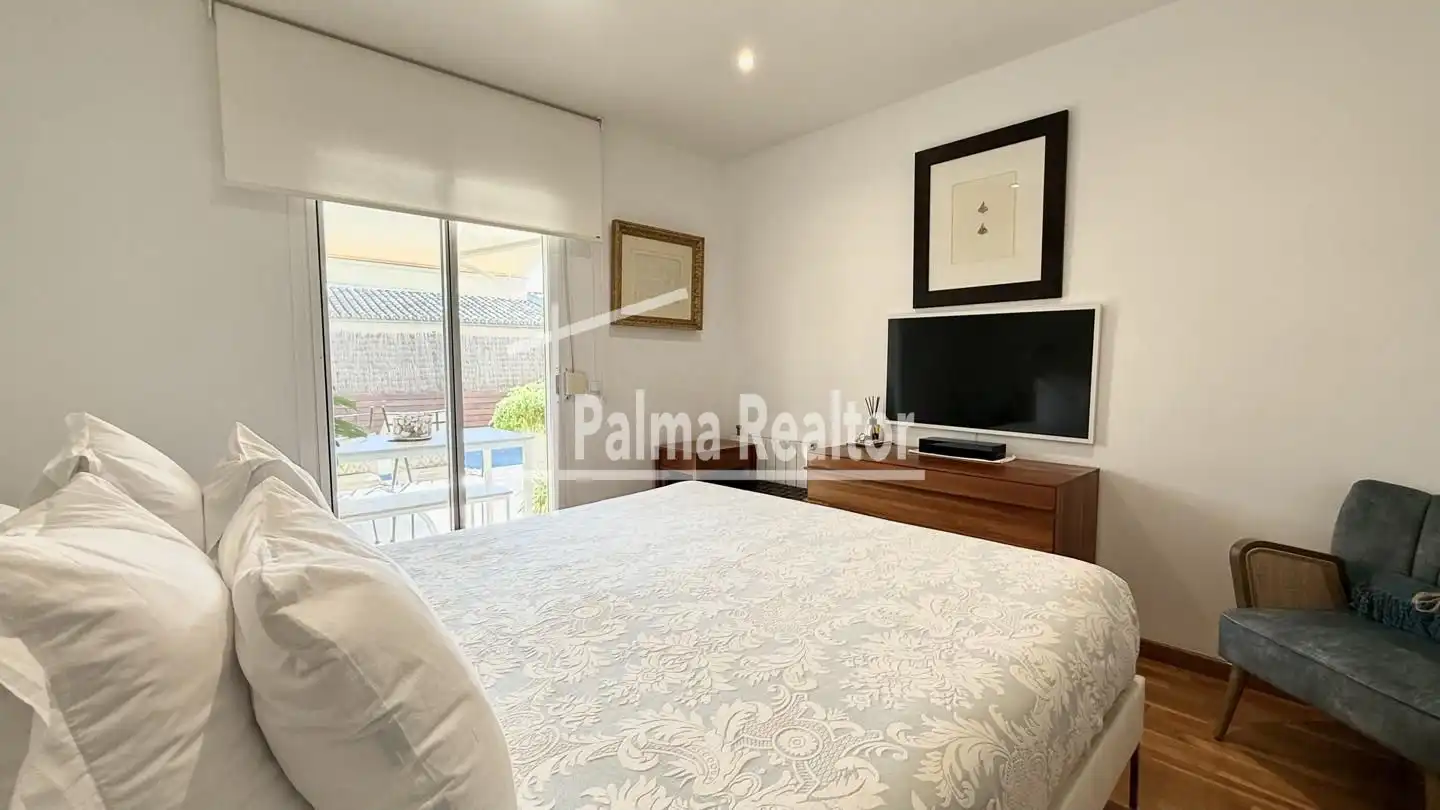 Vista exterior de Dúplex en venda en  Palma de Mallorca amb Aire condicionat, Calefacció i Jardí privat