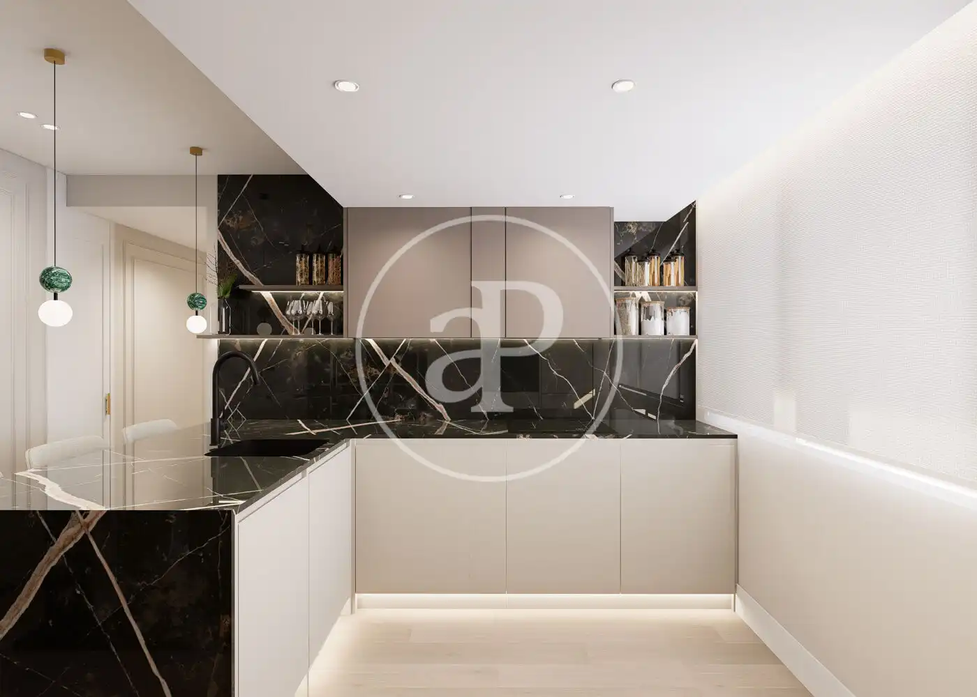 Cocina de Piso en venta en Madrid con Aire acondicionado, Calefacción y Terraza