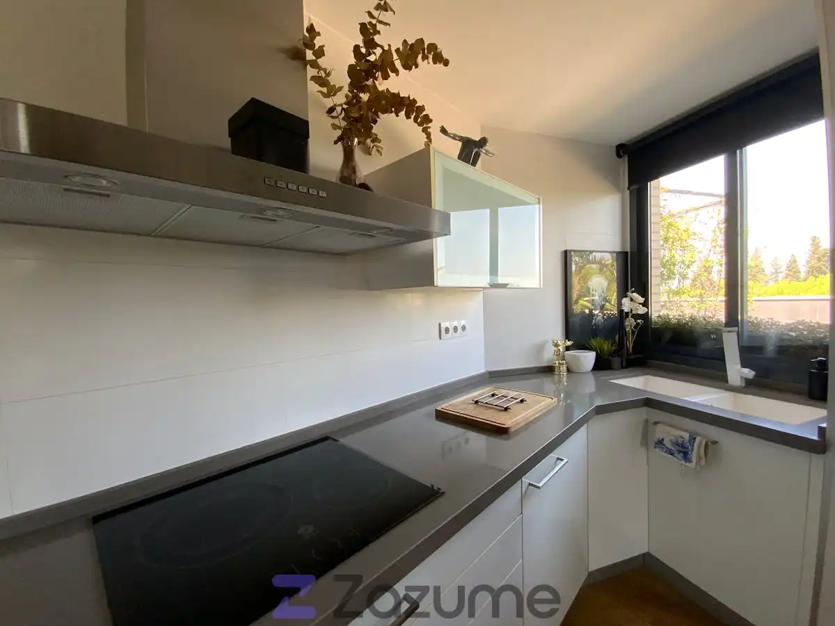 Cocina de Ático de alquiler en Paiporta con Aire acondicionado, Calefacción y Parquet